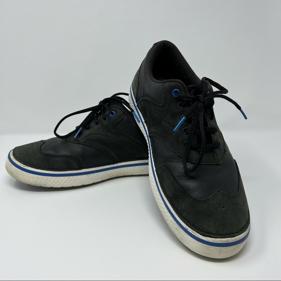 CROCS Shoes Crocs Preston Golf Hank Haney White Brown Suede